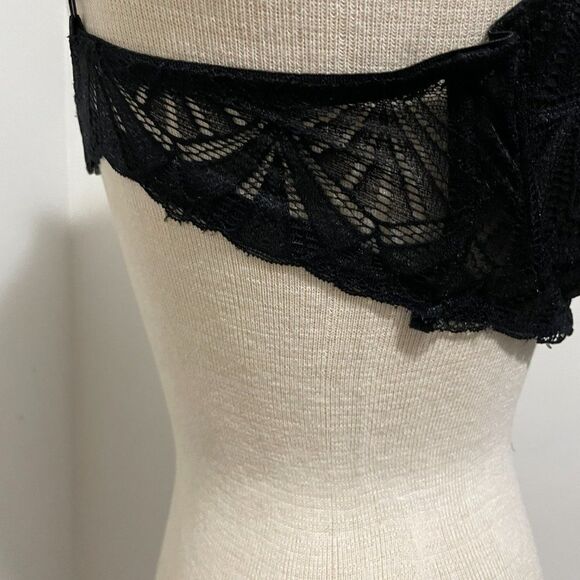 Kathy Ireland Intimates Lace Boho Padded Bra Women Size 38C - Picture 7 of 9